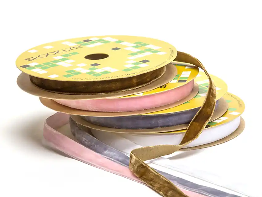 CINTA BROOKLYN VELUR TERCIOPELO 10MM X 10MTS