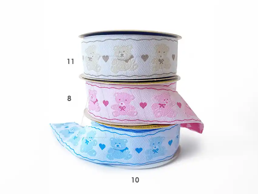 CINTA BROOKLYN POMPIS 3,5CM X 10MTS