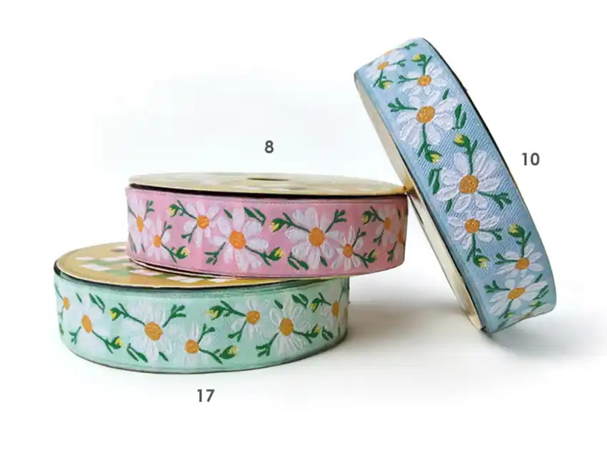 CINTA BROOKLYN PRIMAVERA 2,5CM X 10MTS