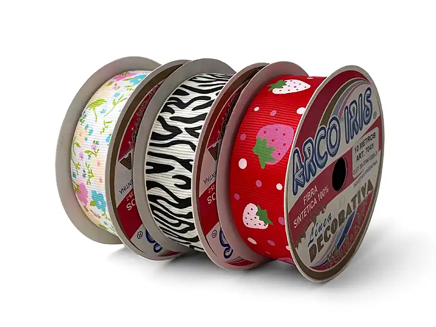 CINTA GROSS ESTAMPADA 25MM X 10MTS 5711E