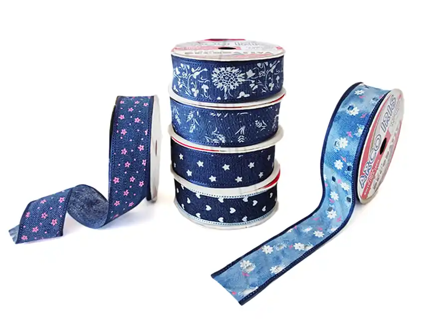 CINTA JEAN ESTAMPADA 2,5CM X 10MTS