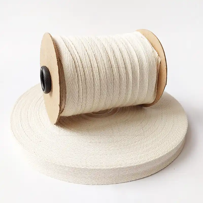 CINTA HILERA NATURAL DE ALGODON 16MM X 50MTS 5120.16