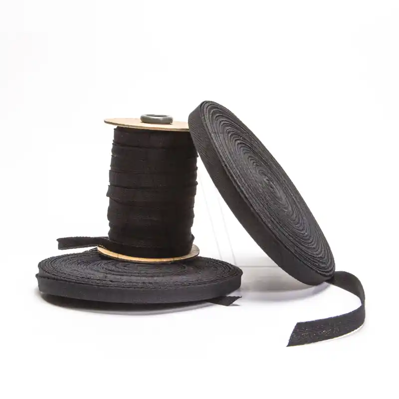 CINTA HILERA NEGRA DE ALGODON 30MM X 50MTS 5126.30