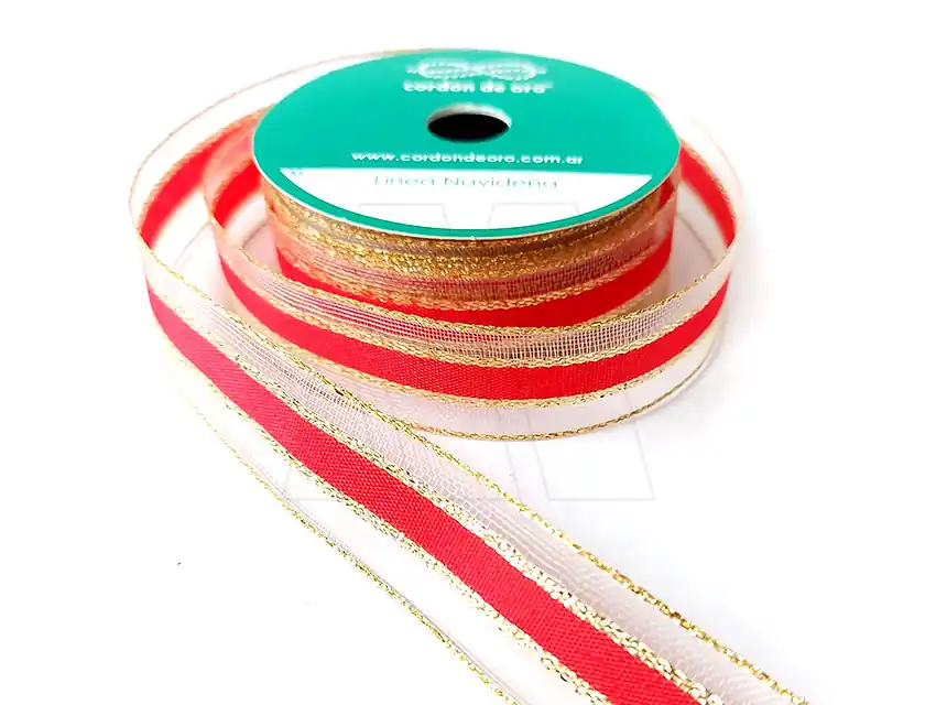 CINTA VICTORIAN CORDON DE ORO 20MM X 9,14MTS 8535