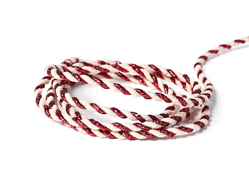 CORDON MILAGROSA LUREX C. DE O. 4MM X 20MTS  8590