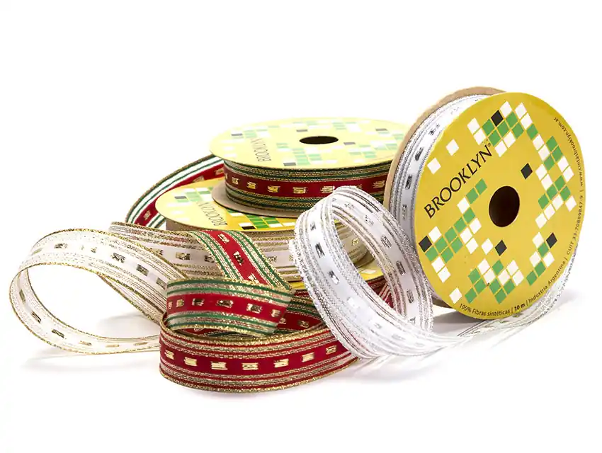 CINTA BROOKLYN NAVIDEÑA PAPETTE 20MM X 10MTS