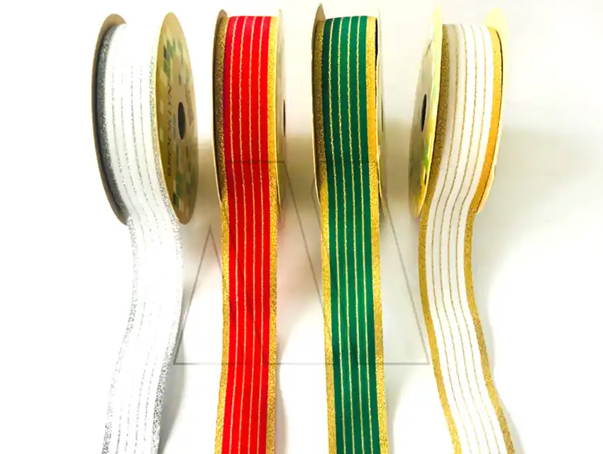 CINTA BROOKLYN NAVIDEÑA OPERA 25MM X 10MTS