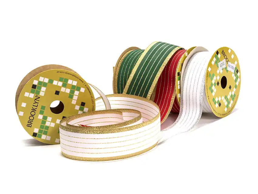 CINTA BROOKLYN NAVIDEÑA OPERA 39MM X 10MTS