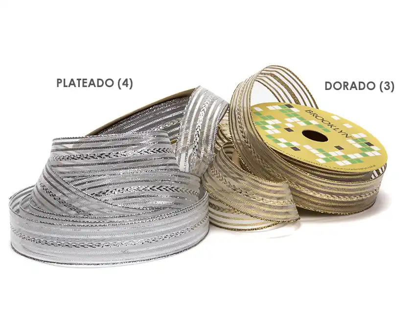 CINTA LUREX GENOVA 25MM X 10M(163.2010.5)