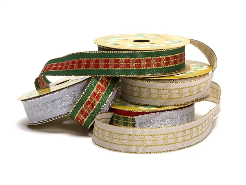 CINTA BROOKLYN NAVIDEÑA CLAUS 25MM X 10MTS 8859