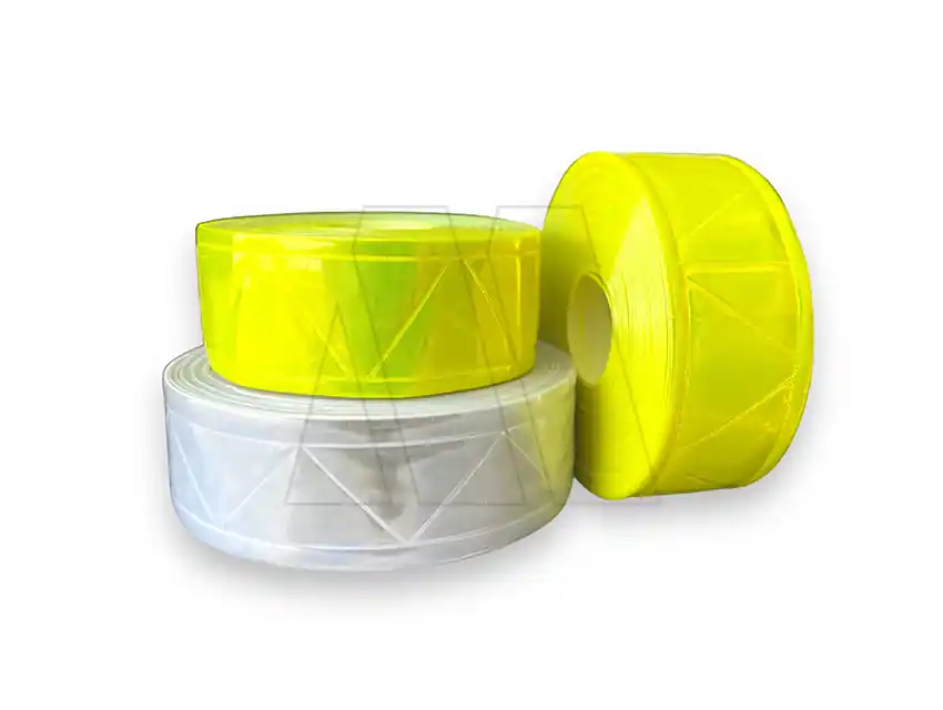 CINTA HIGH GLOSS REFLECTIVA PLASTIFICADA PARA COSER 25MM X 10MTS 5160.25