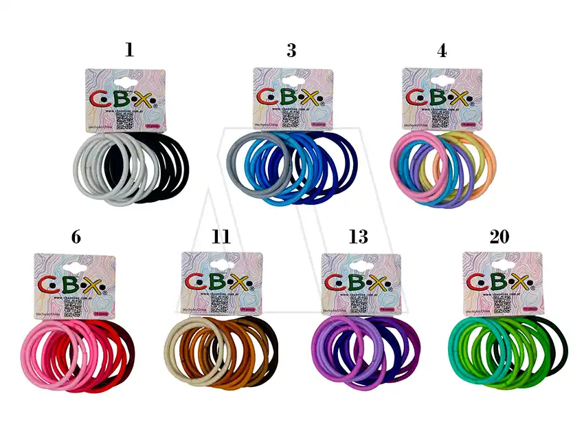 COLITAS DE POLIESTER CBX X 10UN 5818