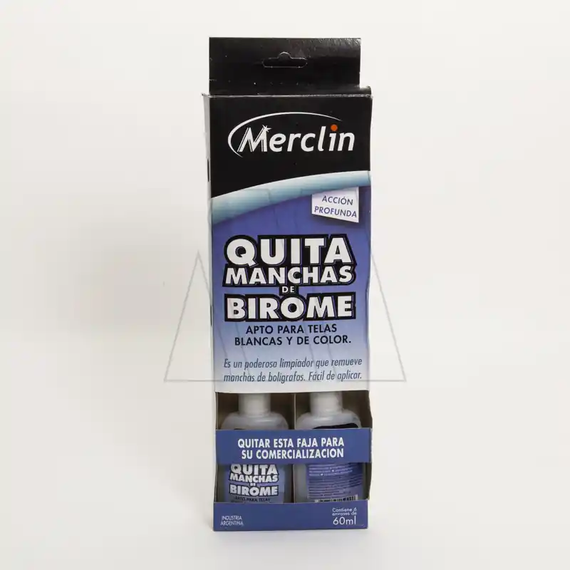 QUITA MANCHAS DE BIROME MERCLIN 60ML X UN  4701