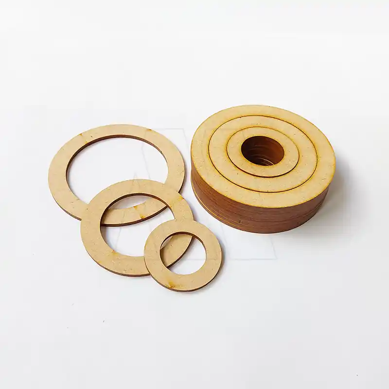 ARGOLLAS DE FIBROFACIL SURTIDAS MEDIDAS Nº 5 -7,5 - 10 X 30UN 1075.S