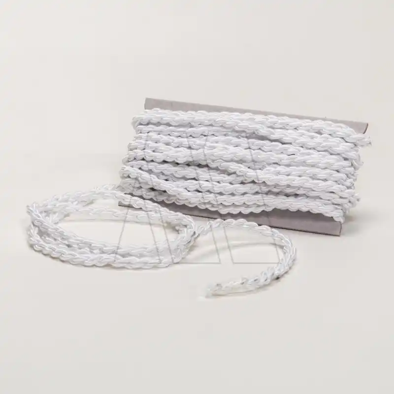 CORDON RAYON COMUNION ENCADENADO 8MM X 10MTS 2104