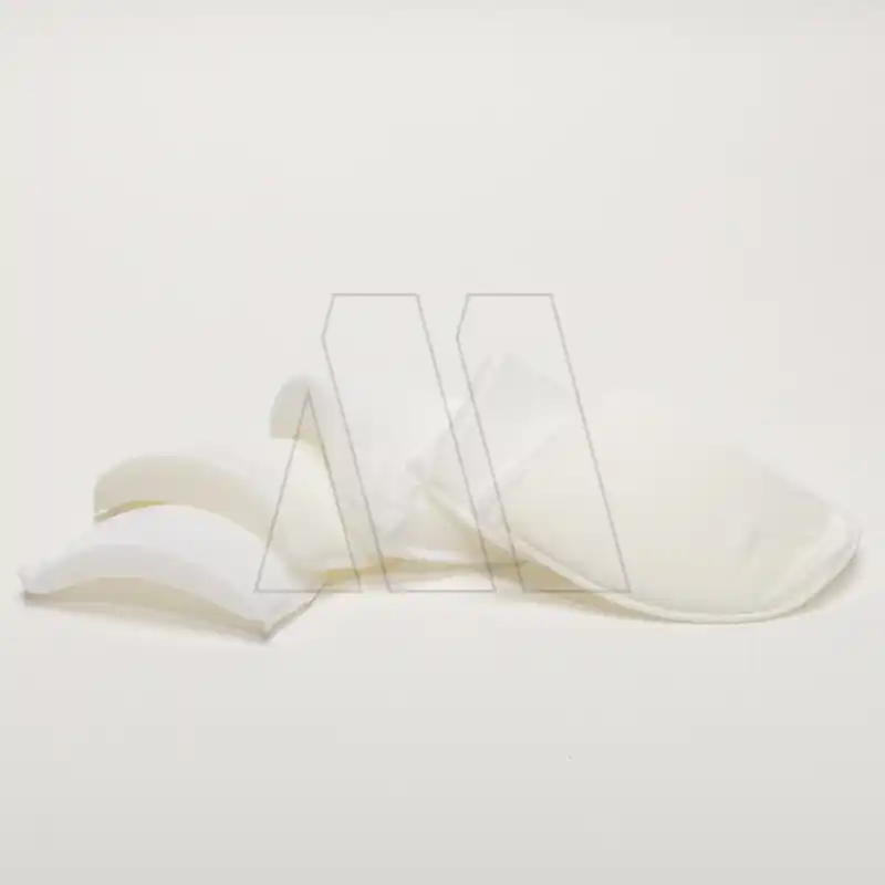 HOMBRERA FORRADA BLANCA Nº1 X 12 PARES 1252.1