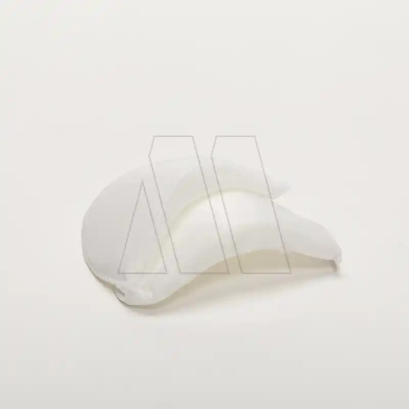 HOMBRERA C/FORMA CORTA FORRADA BLANCA X 12 PARES 1256B