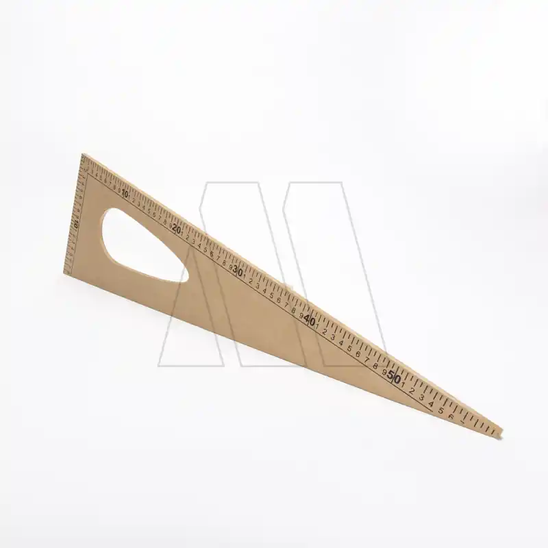 ESCUADRA DE FIBROFACIL X 60CM 1855