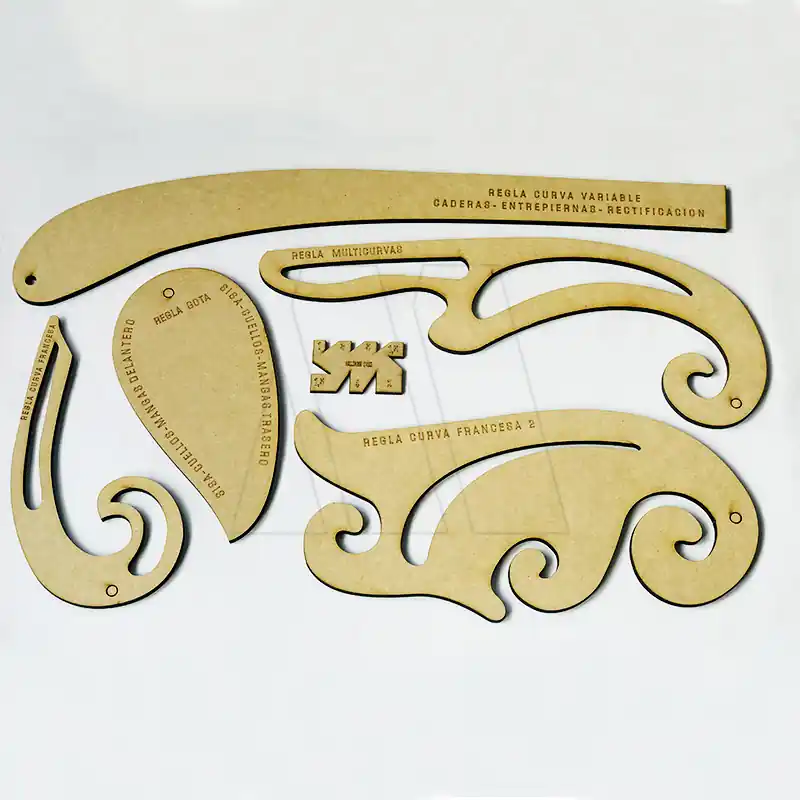 KIT REGLAS DE COSTURA DE FIBROFACIL 2634