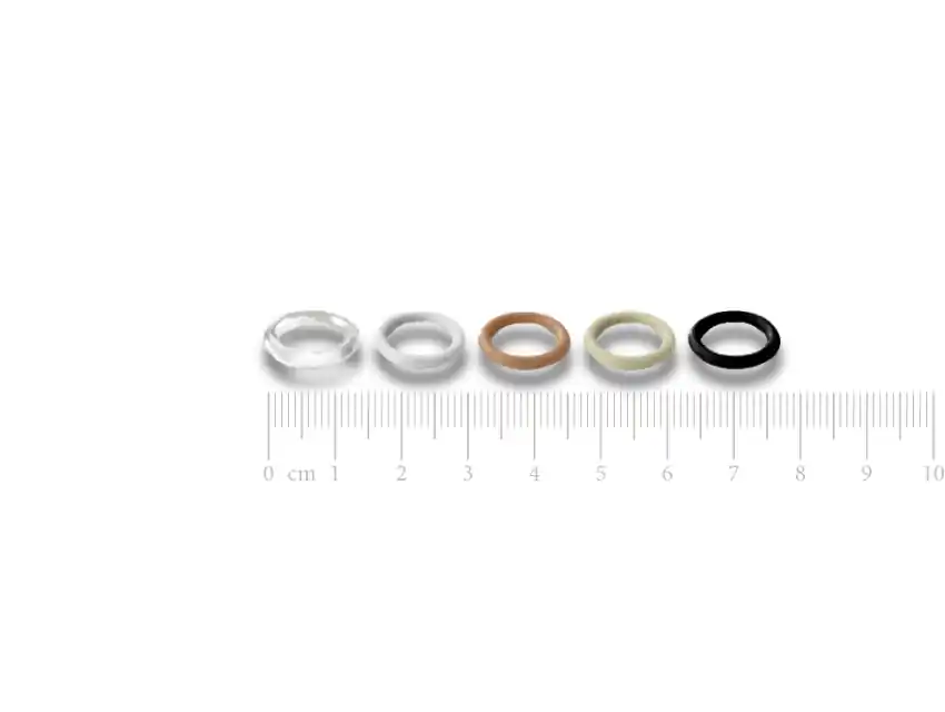 ARGOLLA DE PLASTICO PARA LENCERIA 13MM X 50UN 1275.2