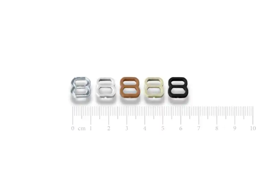 PASADOR DE PLASTICO PARA LENCERIA 11MM X 50UN 1276.1