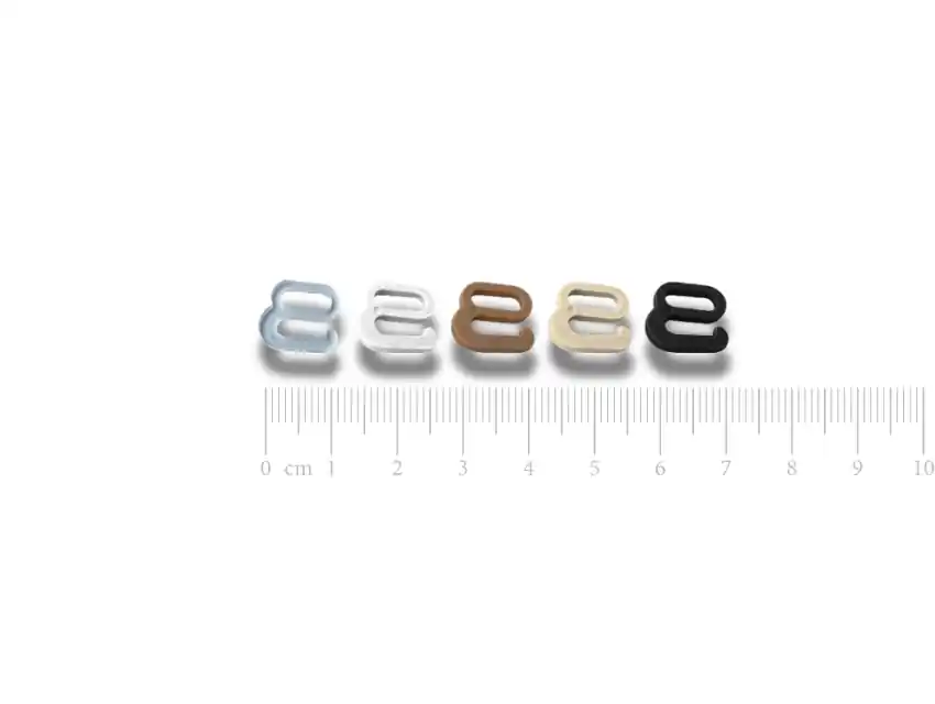 DESMONTABLE DE PLASTICO PARA LENCERIA 11MM X 50UN 1278.1