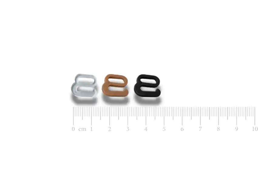 DESMONTABLE DE PLASTICO PARA LENCERIA 13MM X 50UN 1278.2