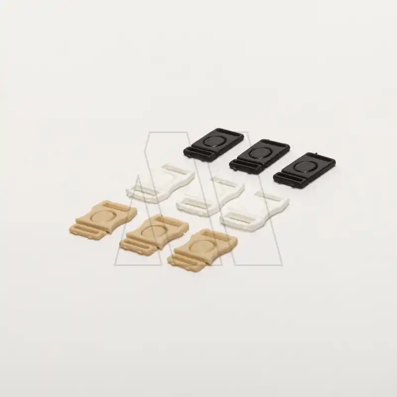 BROCHE PLASTICO PARA CORPIÑO 10MM X 50UN 1280
