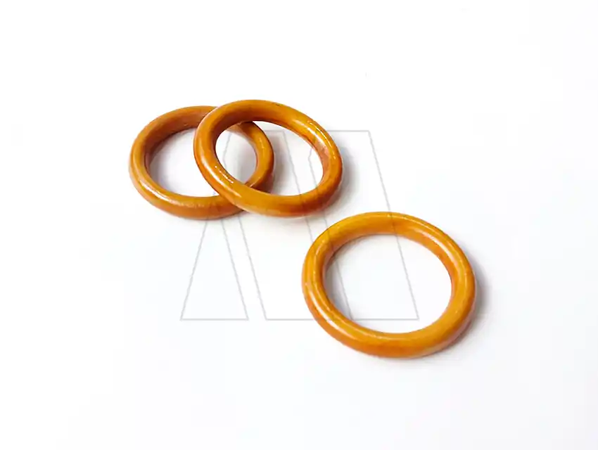 ARGOLLA P/BARRAL 33 MM MADERA LUSTRADA 7015