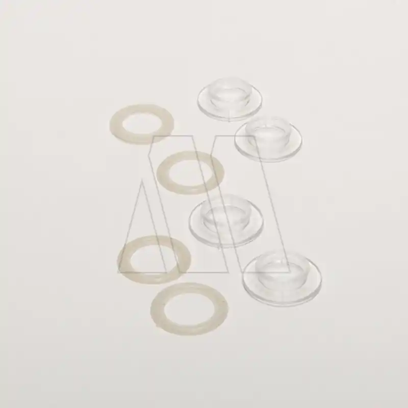 OJAL PLASTICO P/CORTINA Nº32 X 144UN 7062