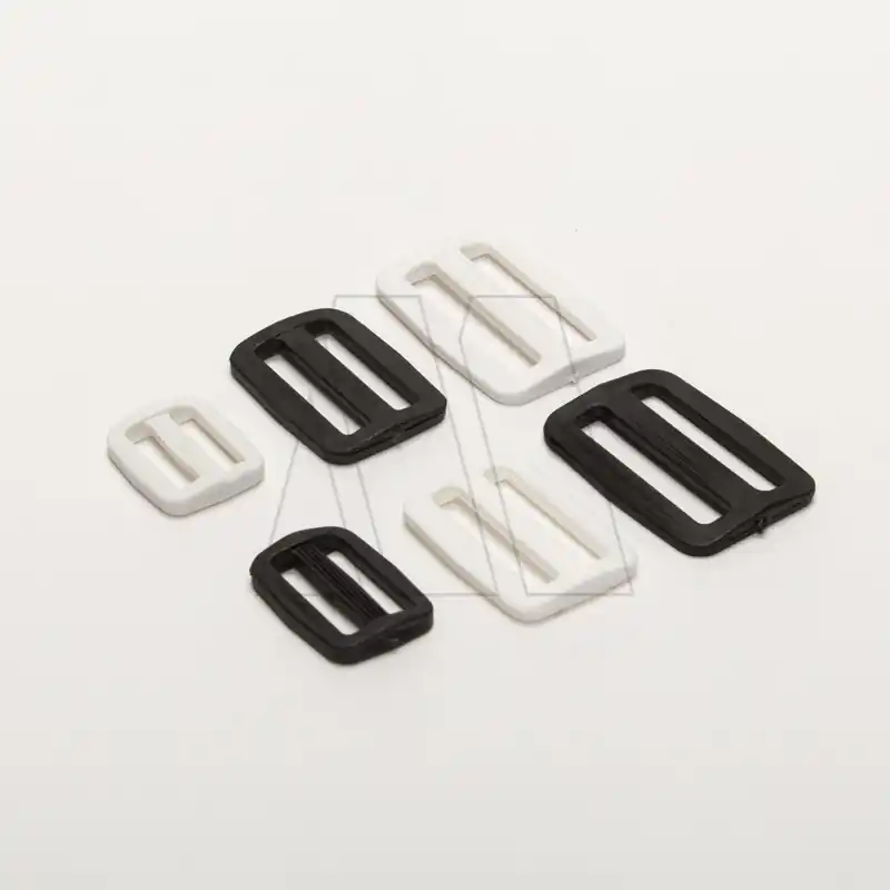 PASADOR PLASTICO DOBLE P/CINTA MOCHILERA 30MM 1615.30