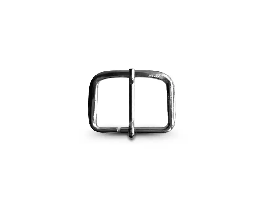 HEBILLA METALICA RECTANGULAR PASE 40 NIQUELADA X 12UN  2649.40