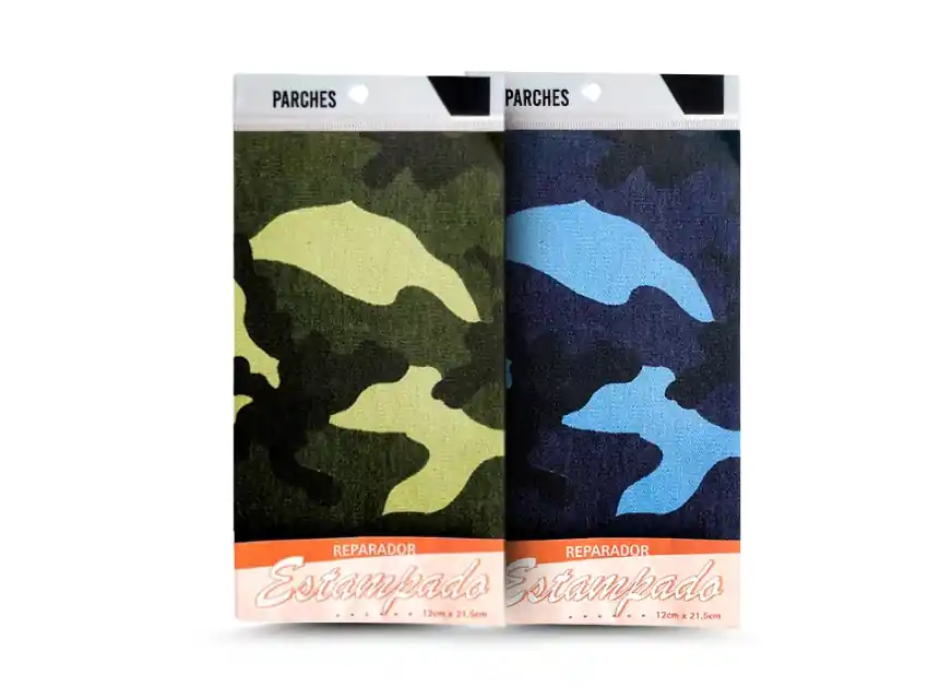 MENDAFACIL ESTAMPADO MILITAR X 6UN  1214