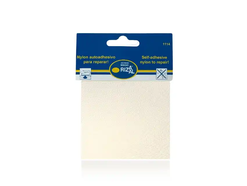 PARCHE NYLON PARA CAMPERA AUTOADHESIVO IMPERMEABLE TRANSPARENTE X UN