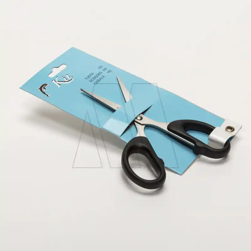 TIJERA KIT ALUMINIO C/MANGO PLASTICO P/MANUALIDADES 14CM 1611
