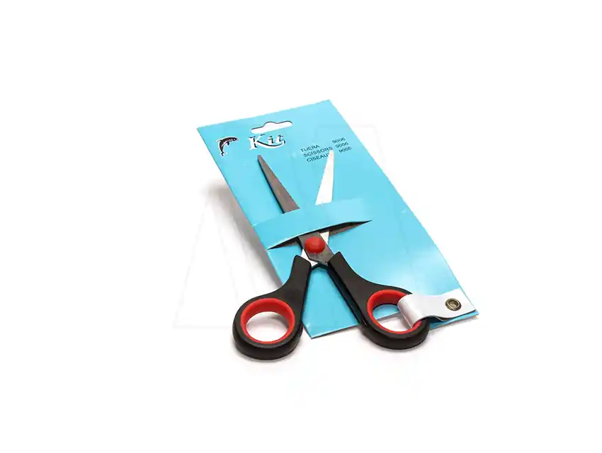 TIJERA KIT ALUMINIO C/MANGO PLASTICO P/MANUALIDADES 15CM (9006) 1642