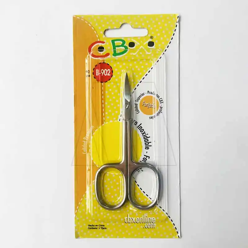 TIJERA CURVA P/BORDAR CBX 1669
