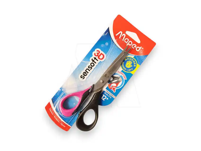 TIJERA MAPED SENSOFT P/ ZURDOS 16CM 2154