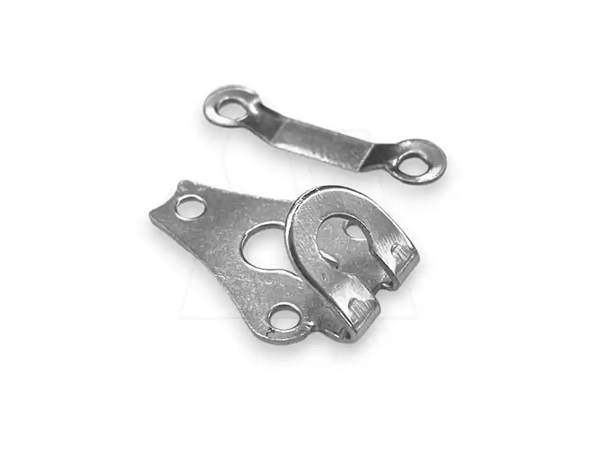 GANCHO DE PANTALON METALICO X 2 PARTES X 50UN APROX 1597