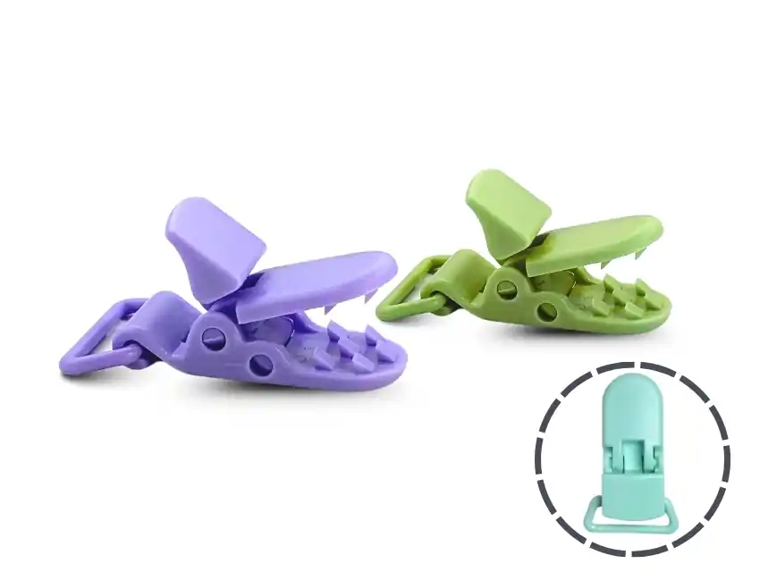 BROCHE MADISON PLASTICO PASE 25MM X 10UN 2138