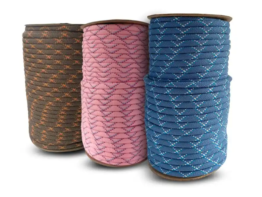 CUERDA TRICOLOR DE POLIESTER 8MM X 50MTS 