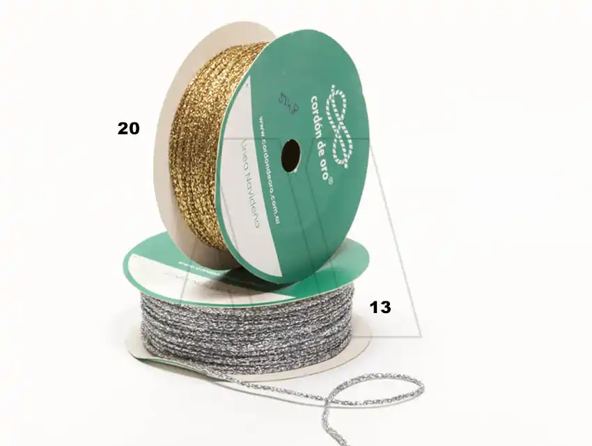CORDON LUREX S/ALAMBRE CORDON DE ORO X 50MTS 5148