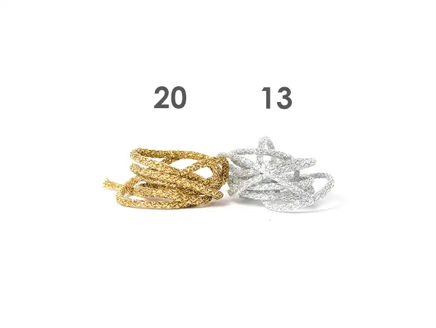 CORDON LUREX REDONDO CORDON DE ORO 3MM X 20MTS 5413