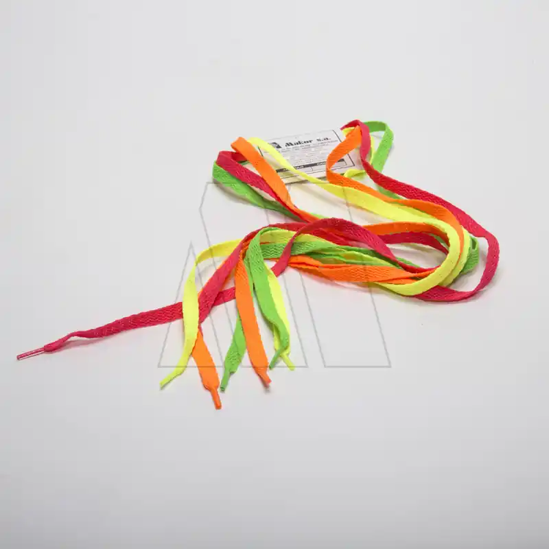 CORDON FLUO P/ZAPATILLAS 120CM X 10 PARES 1162.120