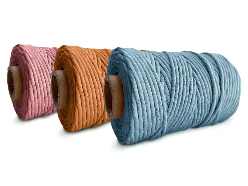 CORDON 100% ALGODON MECHADO 36 HEBRAS COLOR 5MM X 100MTS (300GRS)  1228T