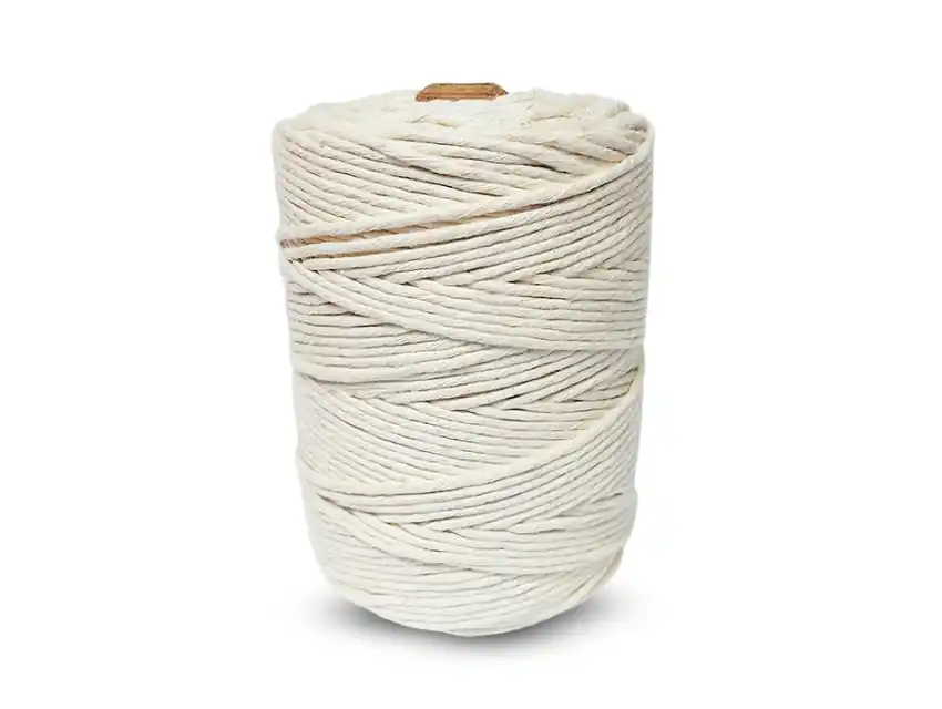 CORDON 100% ALGODON 27 HEBRAS NATURAL 5MM X 130MTS (400GRS)  1228NT