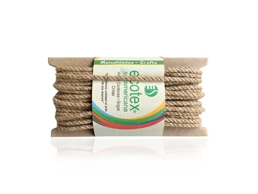 SOGA DE YUTE FINA 4MM X 10MTS