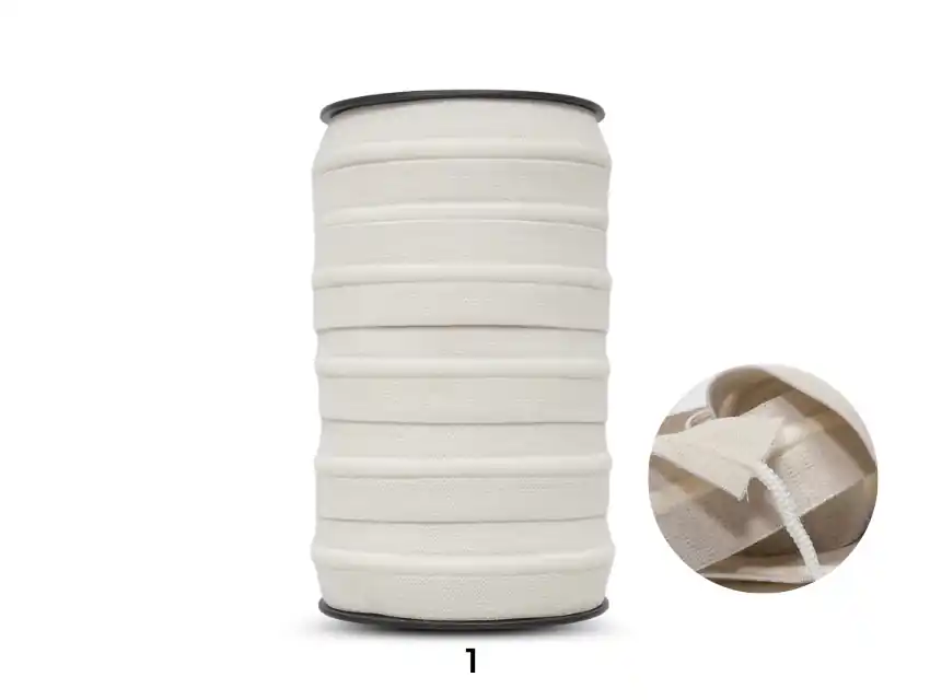 ELASTICO CON CORDON ALGODON 30MM X 30MTS