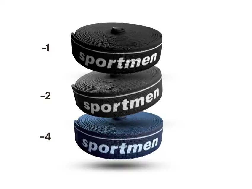 ELASTICO BOXER SUBLIMADO SPORTMEN 28MM X 10MTS