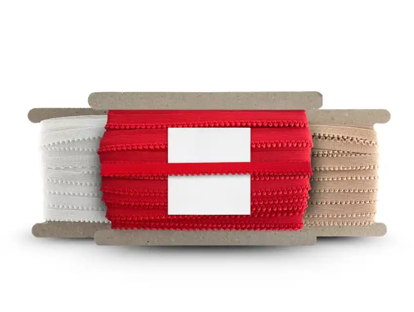 ELASTICO PICOT POMPON 13MM X 20MTS